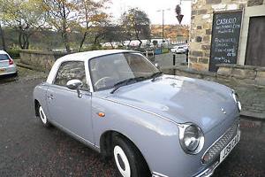  Lovely Nissan Figaro in Lapis grey  Photo