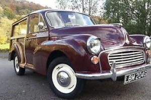  1969 morris minor traveller,replaced wood,unleaded head, recon gearbox, 
