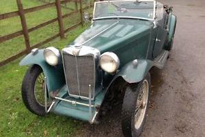  1949 MG TC - Dry stored since 1978