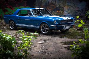  Ford Mustang 1966 Coupe 289ci with a 2bbl carb, C4 transmission. Restored. 