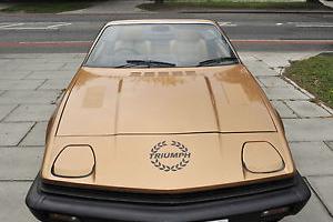  Triumph TR7 Convertible Gold 1981 Stunning Restoration Show CAr 