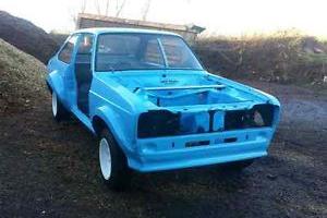  ford escort mk2 rs rolling shell rally car rs2000 