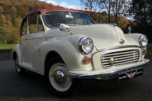  Morris Minor convertible, original Tourer, newly refurbished,new wings and paint  Photo