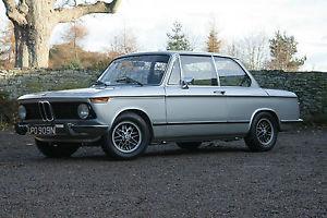  BMW 1602 Polaris Silver 1974 43,000 miles Bare metal respray stunning condition 