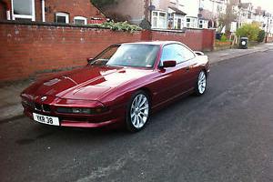  1991 BMW 850 I RED MANUAL V12 - GREAT CONDITION - LOOKS TO DIE FOR - NOT 840 