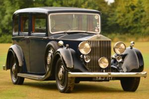  1937 Rolls Royce 25/30 Rippon Bros Limousine.  Photo