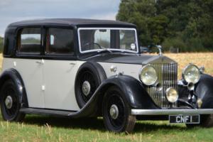  1936 Rolls Royce 25/30 Barker formal saloon. 