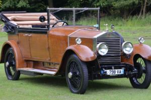  1926 Rolls Royce 20hp Barker all weather cabriolet.  Photo