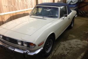 1972 TRIUMPH STAG - IDEAL WINTER PROJECT 