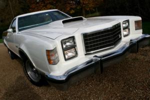  LOW MILEAGE AND ORIGINAL 70s FORD RANCHERO GT PICK UP LHD 