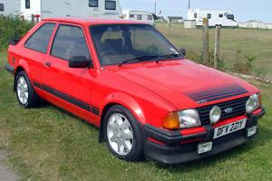  CLASSIC FORD ESCORT RS 16OOI RED 3 DOOR ,TAX FREE,CLASSIC.RALLY ,RACE ,SPRINT 