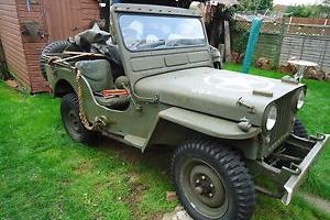  willys jeep ex swiss army 1949 