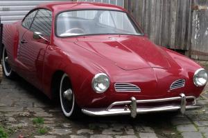 Volkswagen Karmann Ghia 1960 2D Coupe 4 SP Manual 1 2L Carb in Melbourne, VIC Photo