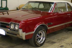 1966 Olds Cutlass 442, Red/White, Rebuilt Engine and Transmission Photo