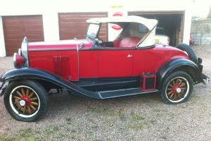 1930 CHEVROLET GMC RED/BLACK