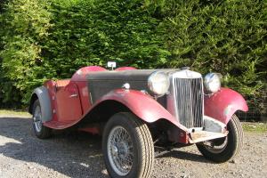1953 MG TD barn find with competition history
