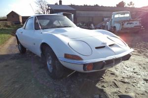 1969 OPEL GT COOL EASY VALUABLE PROJECT