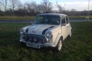 1998 ROVER MINI 1275,CLASSIC MINI SPORTPACK,RARE WHITE WITH FSH AND ONLY 64k. Photo
