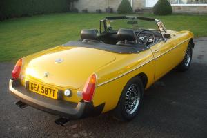 MGB V8 ROADSTER WITH FULL HISTORY Photo