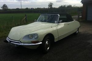 Highly sought and superb investment opportunity , Citroen DS23 Cabriolet 5 RHD Photo