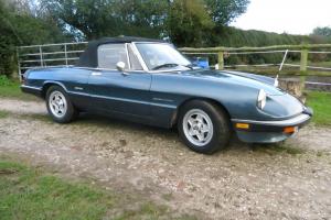 ALFA ROMEO SPIDER. 1990 LHD, MOT and Tax, clean and ready to enjoy Photo