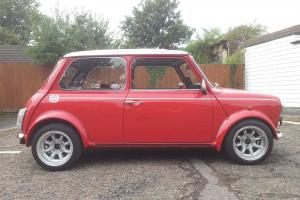 1991 ROVER MINI COOPER RED/WHITE WITH SPORTPACK