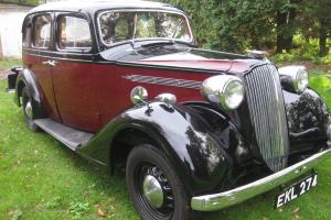vauxhall GY saloon 1937 recent restoration taxed and motd