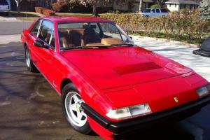 1984 FERRARI 400I  V12 RED ON TAN JUST HAD 19K WORTH OF WORK AND RECEIPTS DONE Photo