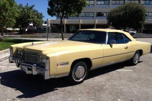 1975 Eldorado Convertible - Special Order with Parade Boot  Runs Like New