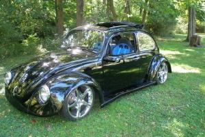 1974 beetle custom rag top turbo charged air ride Photo