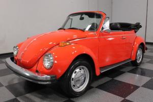 CLEAN SOUTHERN BUG, RED W/BLACK CONVERTIBLE TOP, NEW CARB, CLEAN RESTO Photo