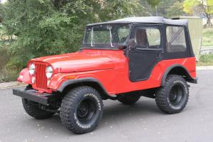 1972 Jeep CJ5 Retired Fire Dept Vehicle with 7,500 Original Miles-Log Book Incl. Photo