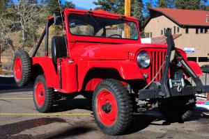 completely restored 1957 willys jeep