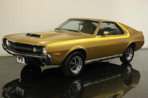 1970 AMC AMX Go Package 390 Ram Air V8 4 Speed Low Miles AC PS PB Documented
