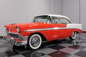 265 CI POWER PACK, TWO-TONE RED AND WHITE, NICELY RESTORED, PB W/FRONT DISC Photo