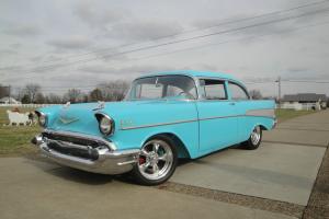 1957 CHEVY BELAIR resto-mod hot-rod (all-new) frame off cold air MUST SEE Photo