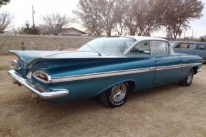 1959 IMPALA SPORT COUPE 2DR HARD TOP NICE HONEST CAR P/S BARN FIND Photo