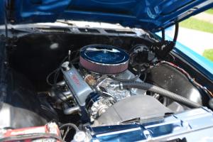 1971 Chevelle SS Electric Blue with Black racing stripes Photo