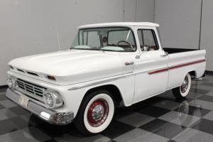 REFINISHED IN ARCTIC WHITE, TWO-TONE INTERIOR, 238 CI, POWERGLIDE, WIDE WHITES!