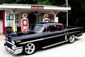 1958 CHEVROLET IMPALA PRO TOURING MULTI SHOW WINNER CALANDER CAR FLAWLESS