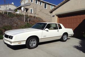 1988 Chevrolet Monte Carlo SS White/Tan Excellent Condition