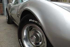 1975 Corvette T-top Coupe SILVER, #'s matching ALL ORIGINAL 4spd, 350 engine