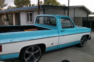 C10 shortbed ls swap with 4L80e