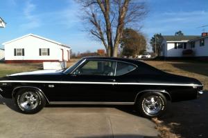 Black with white chevelle stripes, Excellent condition, Supersport (SS), Antique