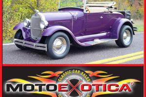 1980 SHAY FORD MODEL A REPLICA- VDO GAUGES-4 SPEED-ONLY 4,064 MILES-GREAT PAINT!