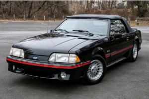 1988 Ford Mustang GT 3K  MILES CONVERTIBLE V8 5.0L COLLECTIBLE  CARFAX