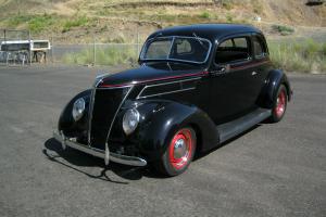 1937 Ford 5-Window Street rod All 100% Henry Ford steel, Rare back seat! Photo