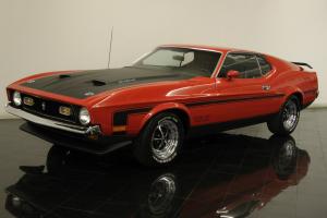 1971 Ford Mustang Boss 351 Numbers Matching 330 HP V8 4 speed 1 of 1806 PS
