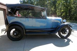 1928 FORD MODEL A TOURING CAR RESTORED ORIGINAL CLASSIC STREET NO HOT ROD RAT