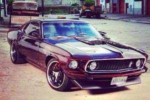 1969 Pro Touring 418W Burgundy Wine Mustang Mach 1. Best of its Class. Impecable Photo